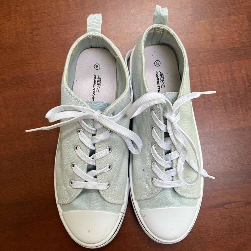 Ardene canvas sneakers ladies size 8